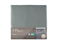 Satininės patalynės komplektas 200x220/2x50x70cm,b.kavos