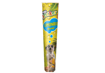 Valgomieji ledai JOCKER, limonado skonio, 100 g