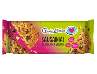 Sausainiai BEATOS VIRTUVĖ, su šokoladu ir lazdynų riešutais, 150 g