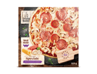 Šaldyta pica su kumpiu, saliamiu ir pepperoni SPECIALE, WELL DONE, 325g