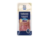 Saliamio griežinėliai su sūriu WELL DONE, 50 g