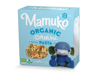 Ekologiški makaronai MAMUKO ORGANIC DITALINI nuo 12 mėn., 320 g