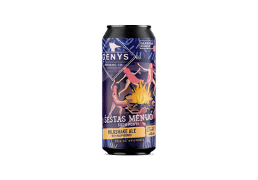 Alus GENYS ŠEŠTAS MĖNUO MILKSHAKE, 440 ml