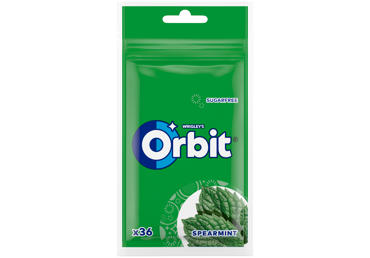 Kramtomoji guma ORBIT SPEARMINT, 50 g
