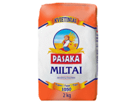 Kvietiniai miltai PASAKA 1050, 2 kg