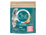Visavertis kačių ėdalas PURINA ONE ADULT su lašišomis, 800 g