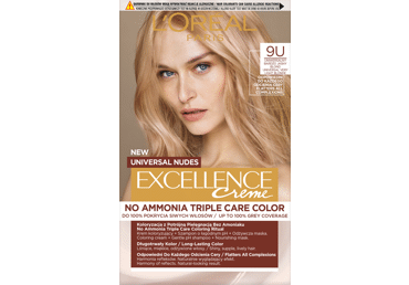 L'Oréal Paris Excellence Plauku dažai Universal Nudes  VLT BLOND 9U
