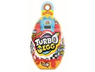 Kramtomieji saldainiai JOHNY BEE TURBO EGG su žaislu, 10 g