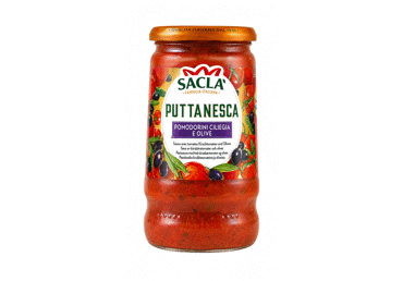 Pomidorų ir alyvuogių padažas SACLA PUTTANESCA, 350 g
