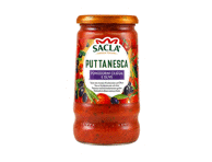 Pomidorų ir alyvuogių padažas SACLA PUTTANESCA, 350 g
