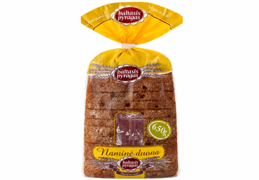 Juoda raikyta NAMINĖ duona, 650 g