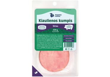 Virtas KLAIPĖDOS kiaulienos kumpis, I r., 300 g