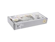 Šviečiančių dekoracijų rinkinys, 10vnt.