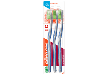 Dantų šepetėlis ELMEX ULTRA SOFT[3vnt