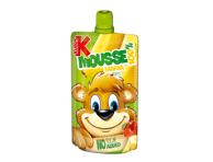 Bananų ir obuolių tyrelė KUBUŠ, 100 g