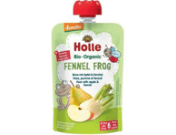Eko kriaušių, obuolių,pankolių tyrelė FENNEL FROG, 6+ mėn., 100g