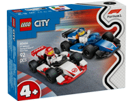 Konstruktorius LEGO® City F1® WilliamsRacing ir HaasF1® lenktyniniai