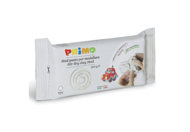 Modelinas PRIMO, 500 g, baltos spalvos - 1