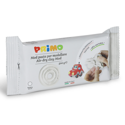 Modelinas PRIMO, 500 g, baltos spalvos