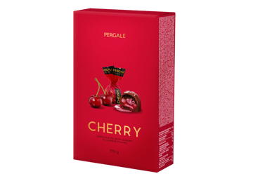 Saldainiai PERGALĖ CHERRY, 170 g