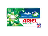 Skalbimo kapsulės ARIEL Mountain Spring, 30 skalb.