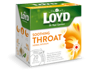 Vaistažolių arbata LOYD SOOTHING THROAT, 40 g