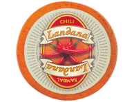 Sūris su aitriosiomis paprikomis LANDANA, 50 % rieb s. m., 1 kg