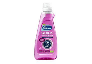 Skalbiklis DR. BECKMANN QUICK Power Wash Color Protect, 25 skalbimams, 800 ml