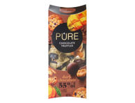 Juodojo šokolado triufelių rinkinys PURE CHOCOLATE, 108 g
