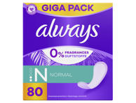 Higieniniai įklotai ALWAYS Normal, 0% Perfume, 80 vnt.