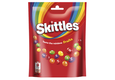 Kramtomieji saldainiai SKITTLES FRUITS, 152 g