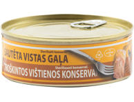 Konservuota troškinta vištiena ECON, 230 g
