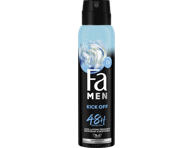 Vyriškas purškiamasis dezodorantas FA MEN KICK OFF, 150 ml