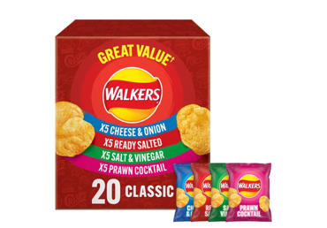 Traškučiai WALKERS ASSORTED BOX, 500 g