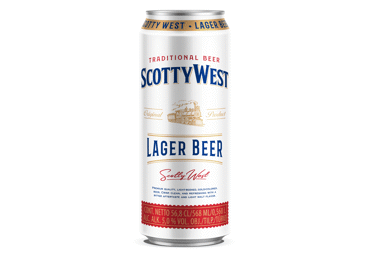 Šviesusis alus SCOTTY WEST LAGER, 568 ml