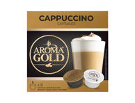 Kavos kapsulės AROMA GOLD CAPPUCCINO, 186.4 g