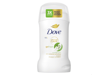 Moteriškas pieštukinis dezodorantas DOVE CUCUMBER&GREEN TEA, 50 ml