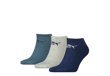 Sportinės kojinės, 3 poros, PUMA, dydis: 35- 38, spalva: tamsiai mėlyna