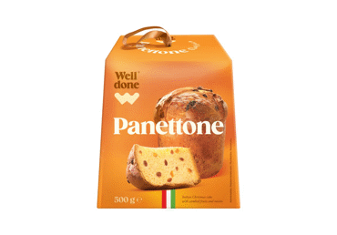 Kalėdinis pyragas-panetonė WELL DONE, 500 g