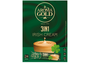 Kavos gėrimas AROMA GOLD 3IN1, airiško kremo skonio, 408 g