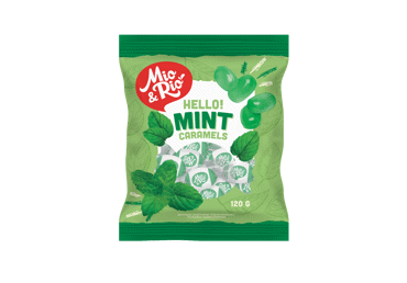 Saldainiai MIO&RIO, mėtų skonio, 120 g