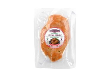 K. r. vištienos krūtinėlė, A. r., laiškinių česnakų skonio, 1 kg