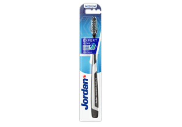 Dantų šepetėlis JORDAN EXPERT CLEAN, vid. minkštas, 1 vnt. Dantų šepetėlis JORDAN EXPERT CLEAN, vid. minkštas, 1 vnt.