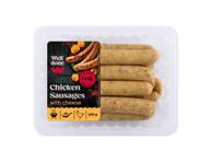 Šviežios vištienos dešrelės su sūriu WELL DONE, 400 g