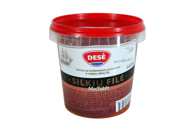 Silpnai sūdyta MOČIUTĖS silkių filė, 600 g