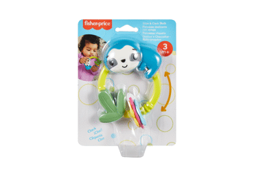 Barškutis FISHER PRICE LINKSMIEJI GYVŪNĖLIAI, 1 vnt. - 3