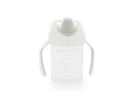 Twistshake puodelis mini baltas nuo 4mėn 230 ml 78053