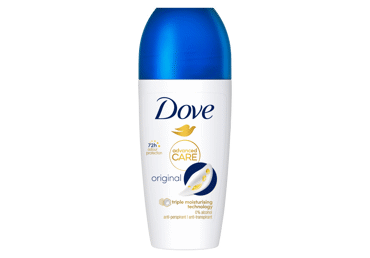 Moteriškas rutulinis dezodorantas DOVE ORIGINAL, 50 ml