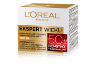 Dieninis veido kremas L'OREAL AGE E50+SPF20