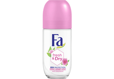 Rutulinis dezodorantas FA PINK, 50 ml - 2